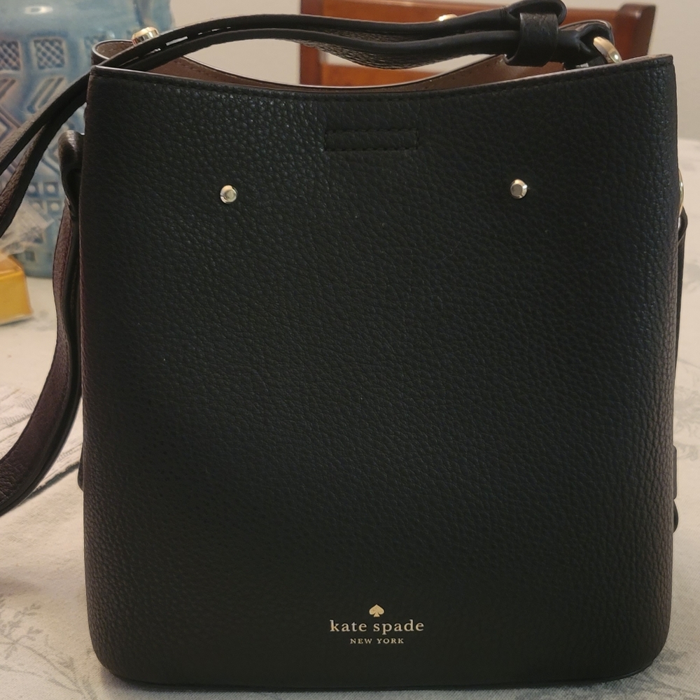 Like New Black Kate Spade Marti Small Bucket Purse
